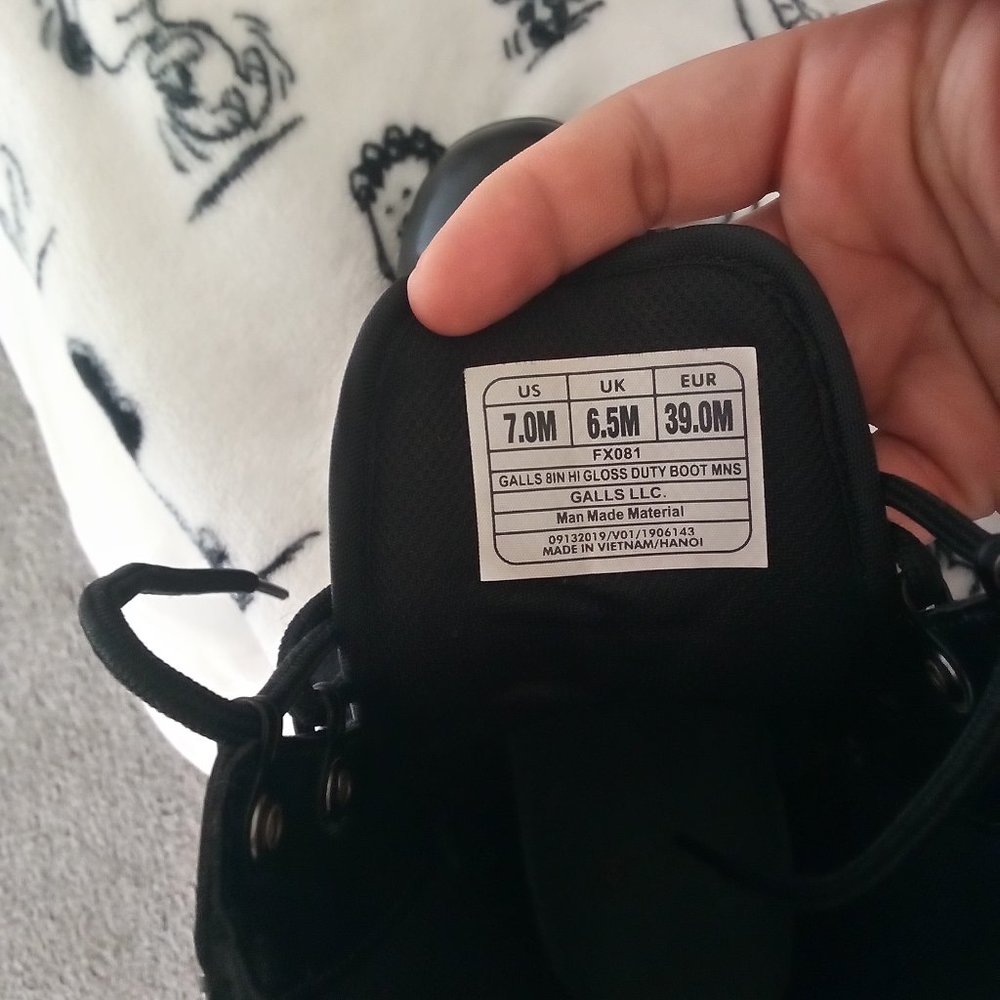 Galls tactical boots Size 7
